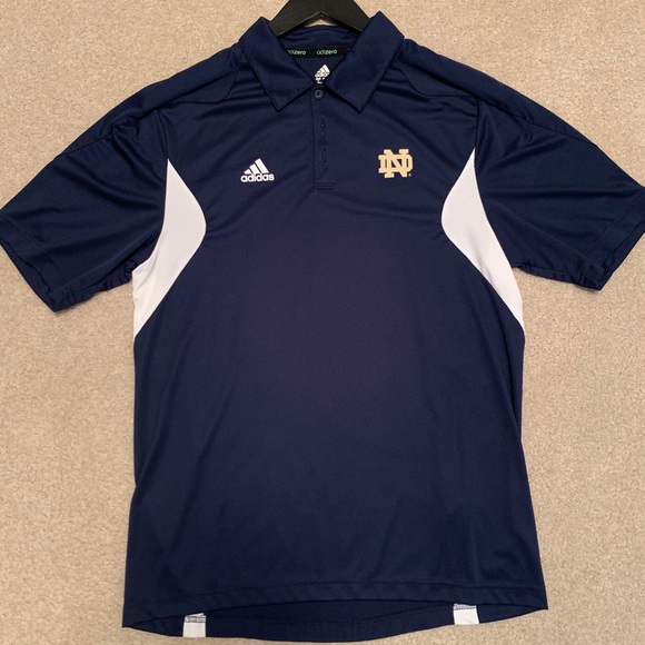Adidas Climalite Notre Dame polo shirt - Picture 1 of 3